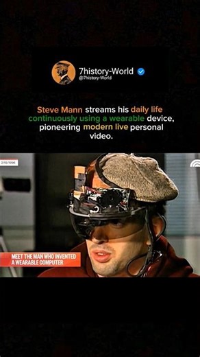 Steve Mann and Early Life-Casting (1994)