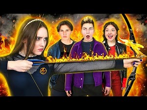 The Hunger Games in Real Life || Eliminating Game 24 Hours