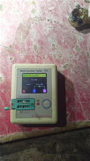 multi-function tester-tc1 testing 3.7 volt LED light#metre testing multimeter