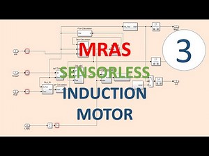 SENSORLESS INDUCTION MOTOR MATLAB SIMULINK – MRAS (PART 3)