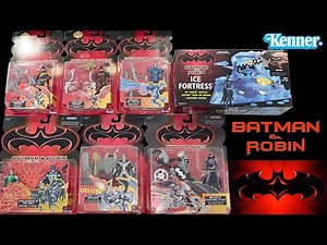 Opening Kenner “Batman & Robin” (1997) Movie Action Figures