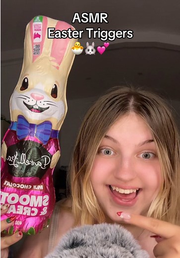ASMR | Easter Triggers 🐣🐰💕 #asmr #easter #easteregg #chocolate #asmrchocolate #candy #lollies #asmrsounds #asmrtiktoks #mukbang #asmreating #mouthsounds #asmrtapping #tapping #easterbunny #bunny