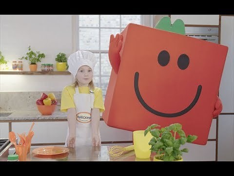 Cooking with the Mr. Men - Mr. Strong apple & blueberry muffins recipe