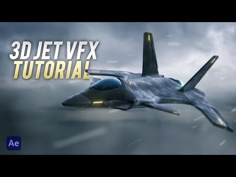 3D Jet Animation & VFX in After Effects
