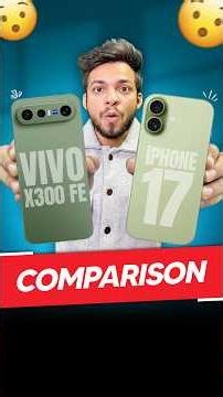 Vivo X300 FE vs iPhone 17 - Which is faster? 👀📱I #vivox300fe #iphone17 #speedtest #comparison