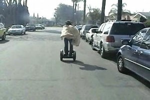 Accident de Segway