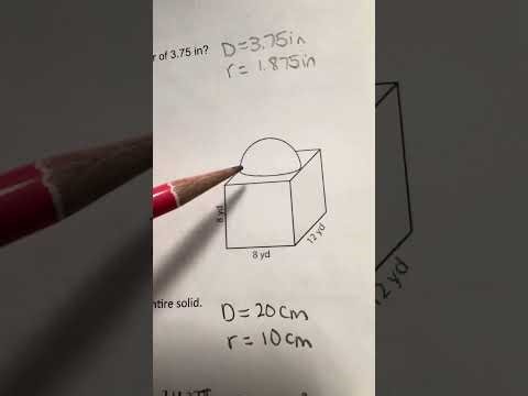 Mastering Geometry: finding volume composite shapes