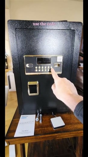 TNTANTS 5.2 Large Home Security Safe Box with Digital Keypad Alarm System Internal Locking