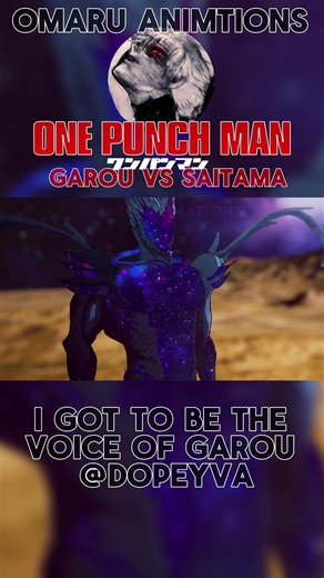 Voice Acting Garou in One Punch Man Project