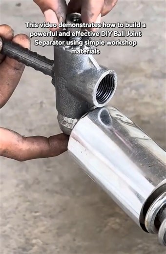 Ingenious DIY Ball Joint Removal Tool | Workshop Life Hack
