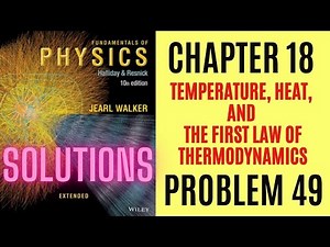 Halliday resnick chapter 18 problem 49 solution | Fundamentals of physics 10e solutions