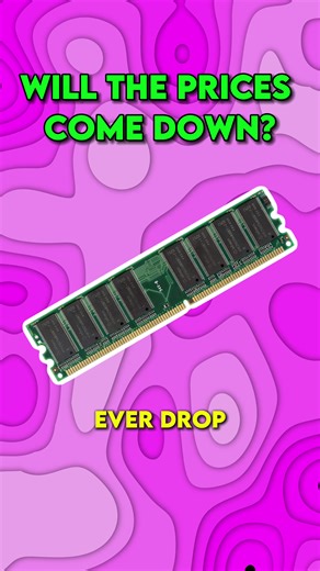 Will Ram Prices Ever Drop? #technology #tech #ram #pc #pcgaming