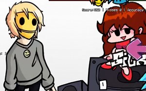 与brightside进行说唱对决【萌福/FNF】FNF VS brightside hard 通关