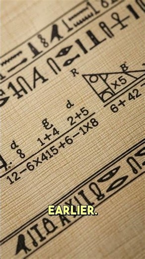 The True Form Of Ancient Math