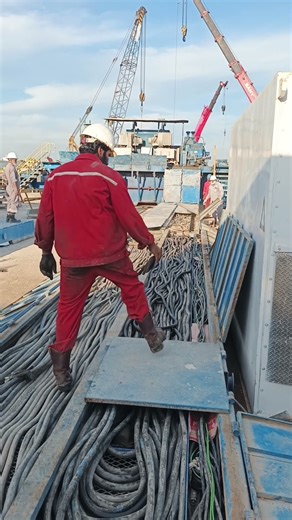 closing for Electrical cable #rig