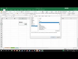 excel einheiten
