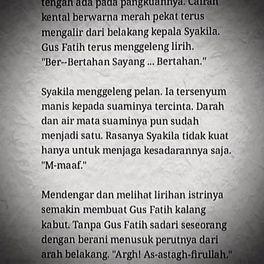 Tolong!!! nggak kuat sama cerita sendiri😭☝️#wattpadrekomendasi #wattpadviral #hatiyangterluka #seblakz_cekerz #sadend #fypシ #page #fyppppppppppppppppppppppp