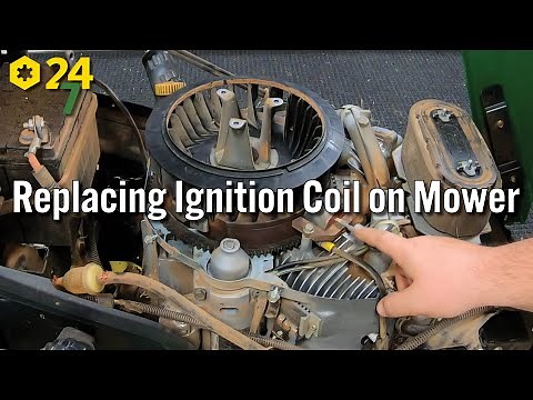 How to Replace Ignition Coil on John Deere X320 Mower