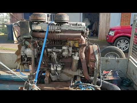 Leyland 680 From Grove Allen crane. quick test run after years in storage