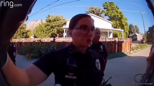 Journophotog on Instagram: "Why did the cop cover their Ring cam?? Credit: @scoopz.app"