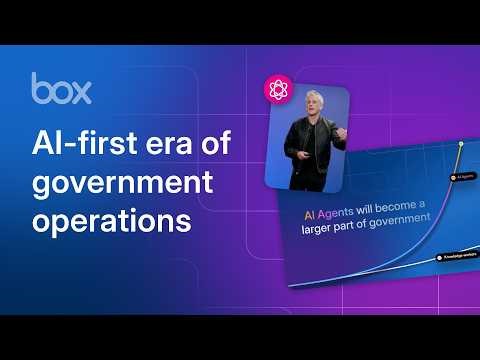AI-first era of government operations