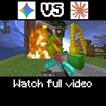 I Forced Fable 5 & Gemini 3.5 to Play Minecraft Bedwars.. #ai #bedwars #minecraft #claude