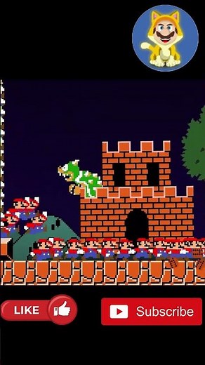 So Many Mario in Super Mario Bros