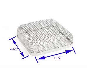 Camco RV Insect Screen for New Suburban 6-Gallon and 10-Gallon Water Heater Vents Camco Accessories