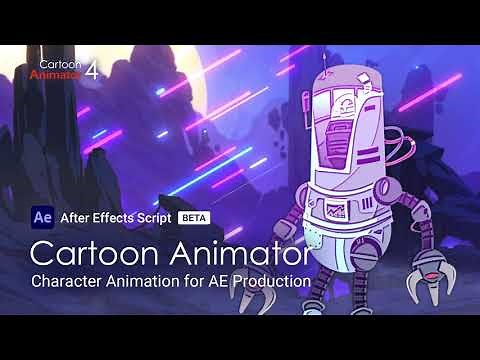 Cartoon Animator - CTA Character Animation to After Effects Workflow