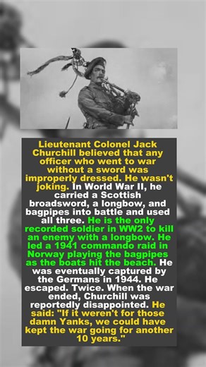 The Soldier Who Fought Nazis With 14th-Century Weapons