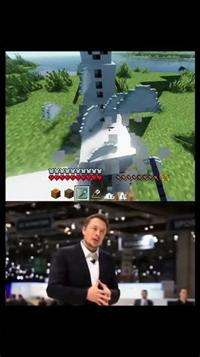 Minecraft Elon Musk moment