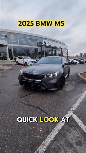 2025 BMW M5 Review in 30 seconds #automobile