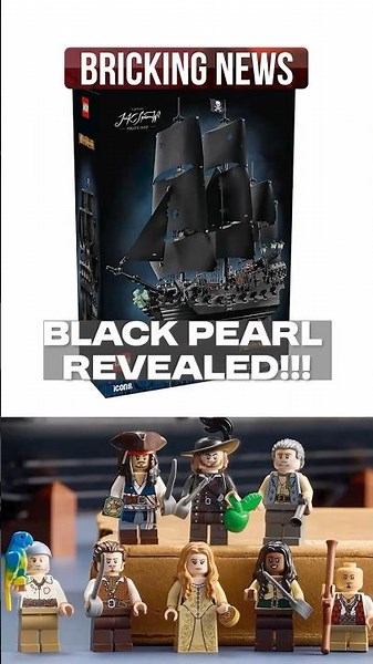 LEGO Black Pearl Reveal – First Look at the 2025 Set!