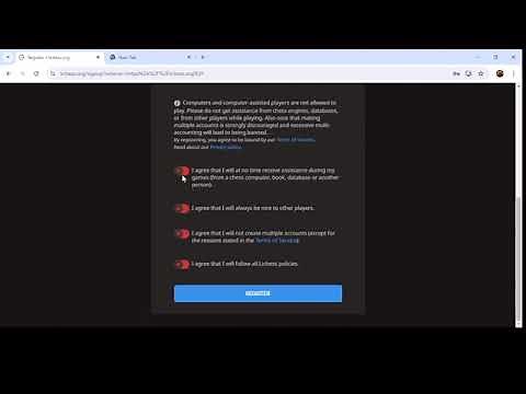 How To Easily Create a Lichess Account