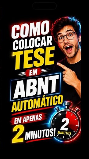 Como colocar tese em abnt