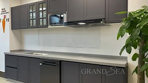 Melamine Kitchen Cabinets Kitchenette All in One Mini Kitchen for Apartments and Hotel