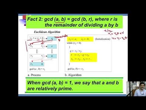 Euclid and Extended Euclid Algorithm (Part) English