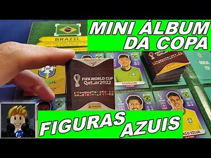 TUTORIAL MINI ALBUM DA COPA DO MUNDO DE 2022 NO CATAR - FIGURAS AZUIS. PASSO A PASSO MUITO FÁCIL!