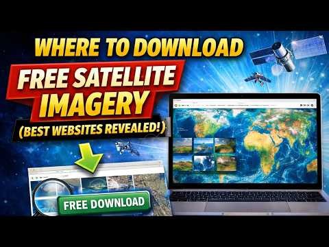 Lesson 23: Where to Download Free Satellite Imagery (Best Websites Revealed!)
