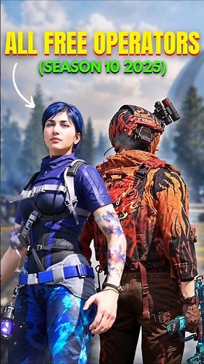 FREE! Operator skins in S10 2025😃 | Call of Duty Mobile