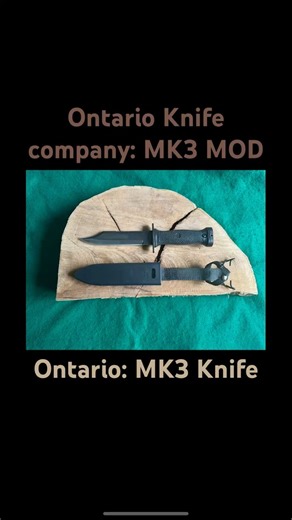 Ontario Knife Company: MK3 mod 0 Survival Knife.