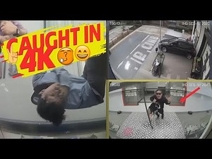 Caught in 4K 😂 Funniest Security Camera Fails Ever!