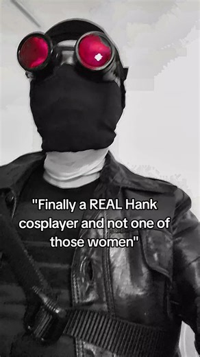 Real Hank Cosplay Comment Reaction