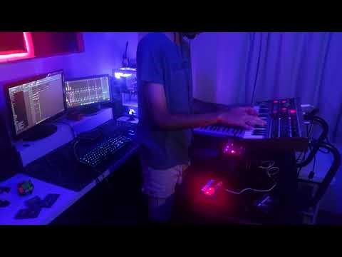 2 Arácnidos (tape loop, NTS1, microKORG, volca sample - ambient experimental jam) - ryuji kanagawa