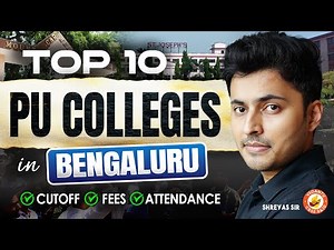 Top PUC Colleges in Bengaluru After Class 10 | Shreyas Sir’s Guide