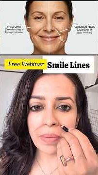 How to Remove Smile Lines Naturally ✨ #FaceYoga #AntiAging #SkincareTips