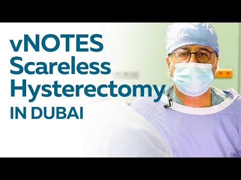 The vNOTES Scarless Hysterectomy technique, an innovative approach to hysterectomy procedures.