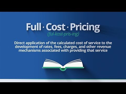 Full Cost Pricing of Water