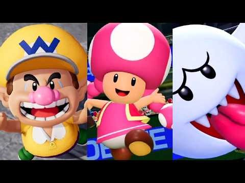 Baby Wario, Toadette & Boo Gameplay - Mario Tennis Fever (Switch 2)