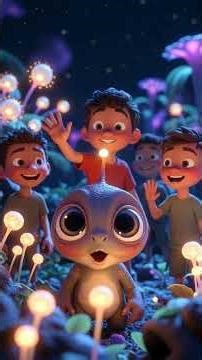 🚀🌌 Space Kids Adventure | Alien Planet Journey | 3D Cartoon Kids Story 👧👦✨